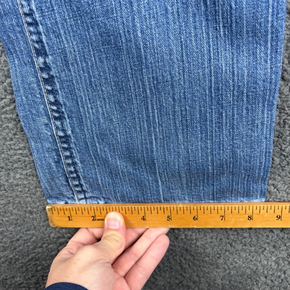 Wrangler Q Baby Womens Size 5 6 x 32 Bootcut Jeans Medium Wash Denim - Picture 6 of 8